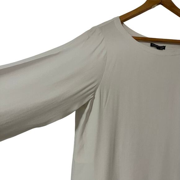 Eileen Fisher Womens Silk Long Sleeve Tunic Dress Size Medium - Picture 8 of 13